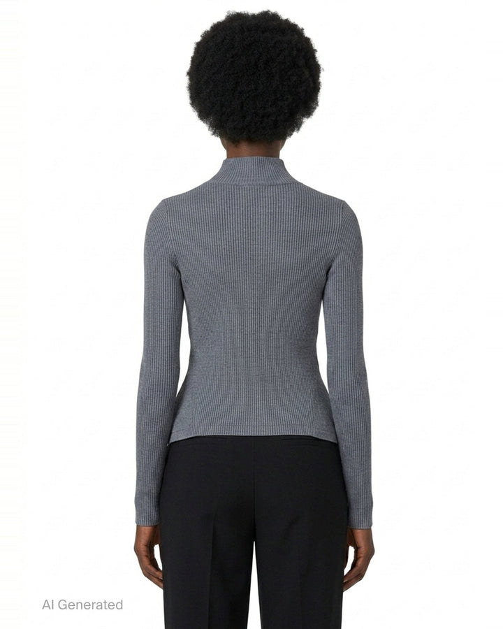Pointy Turtleneck Sweater | Melitta Baumeister | Club21 - back