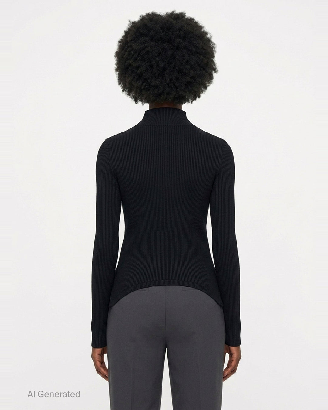 Pointy Turtleneck Sweater | Melitta Baumeister | Club21 - back