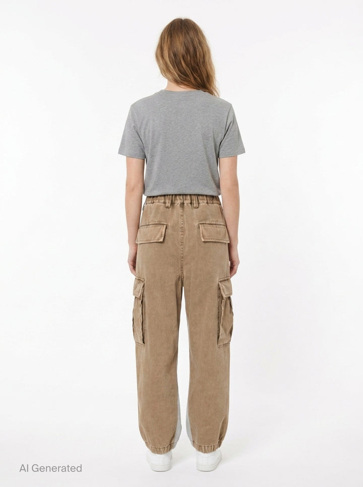 Combined Cargo Sweatpants | Mihara Yasuhiro | Club21 - back