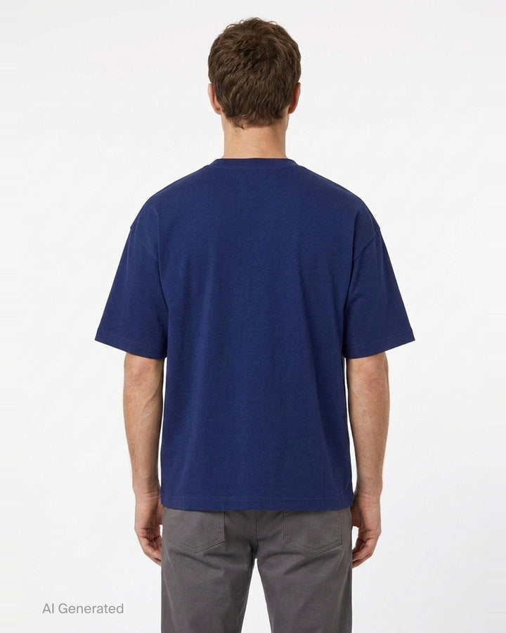 Heavy Weight Jersey Short Sleeve Pocket Tee | Mihara Yasuhiro | Club21 - back