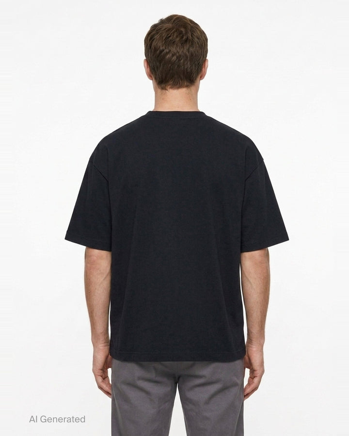 Heavy Weight Jersey Short Sleeve Pocket Tee | Mihara Yasuhiro | Club21 - back