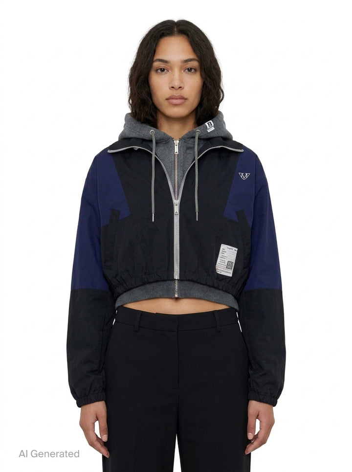 Layered Nylon Parka Blouson | Mihara Yasuhiro | Club21 - front
