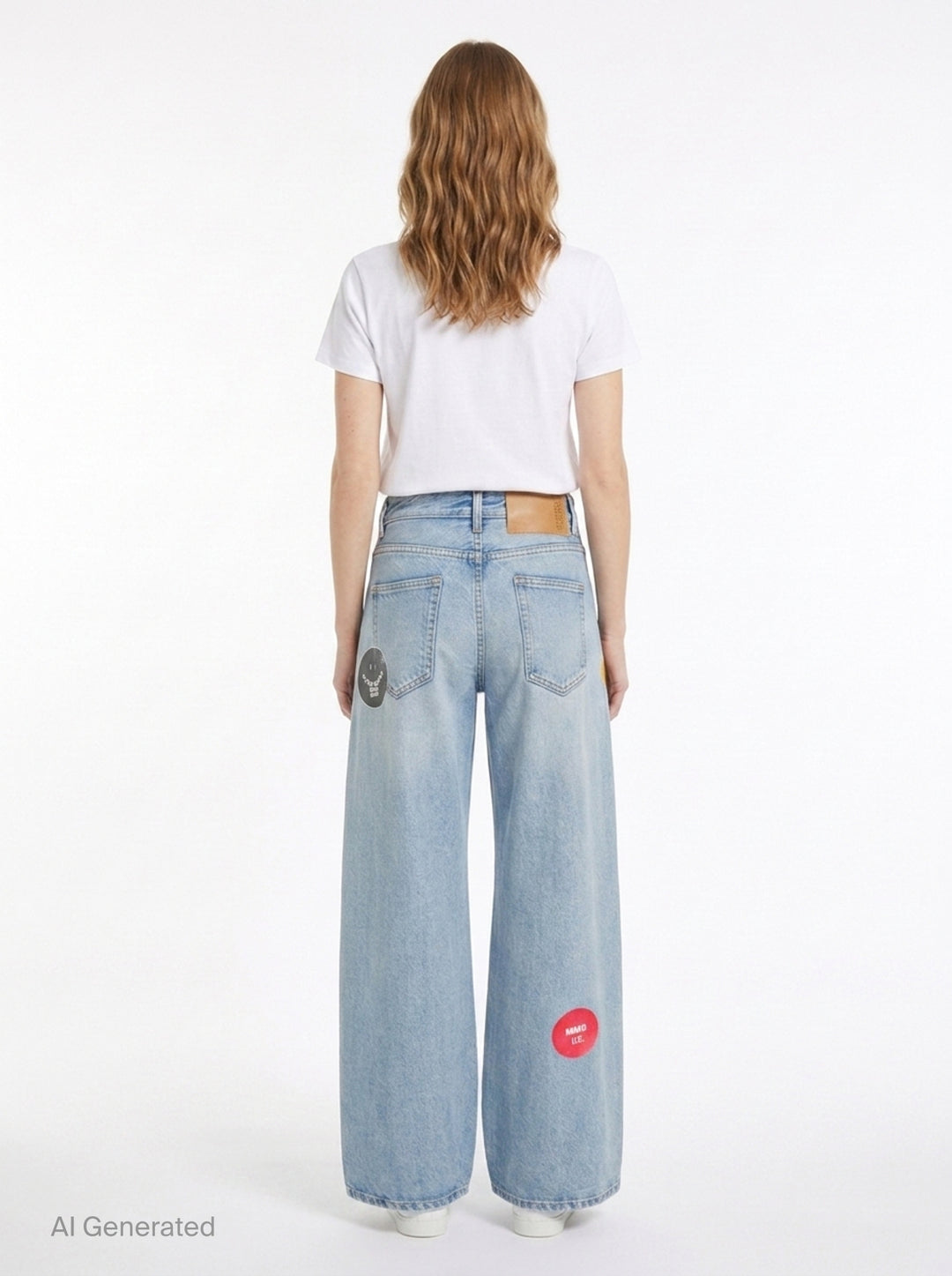Five Pocket Patch Jeans | MM6 Maison Margiela | Club21 - back