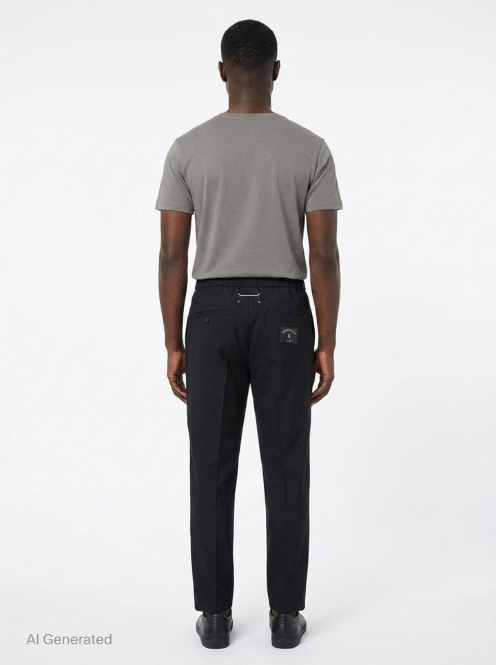 Light Wool Blend Pants | MM6 | Club21 - back