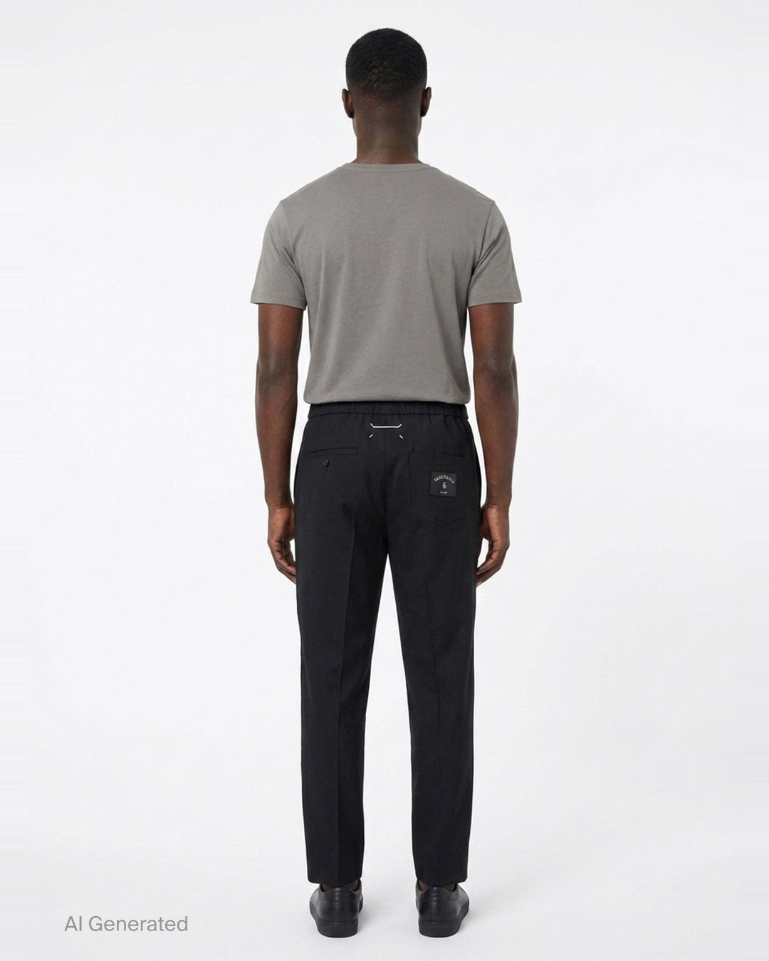 Light Wool Blend Pants | MM6 | Club21 - back