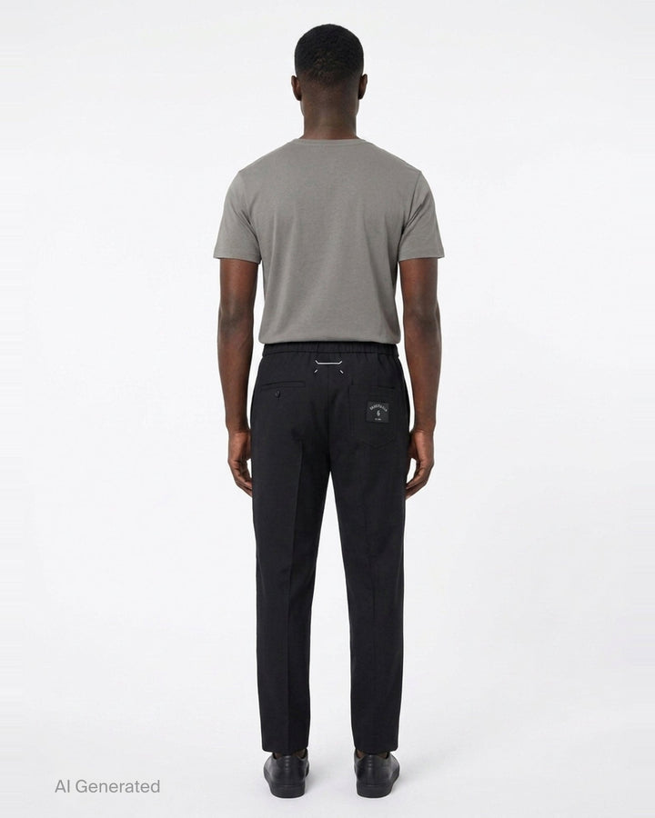 Light Wool Blend Pants | MM6 | Club21 - back