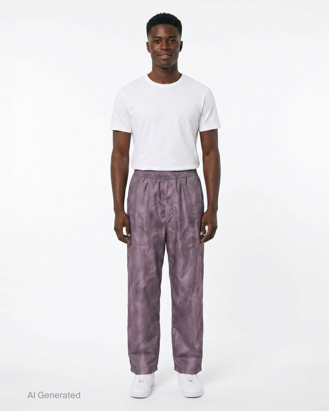 Sky Dye Nylon Pants | MM6 | Club21 - front