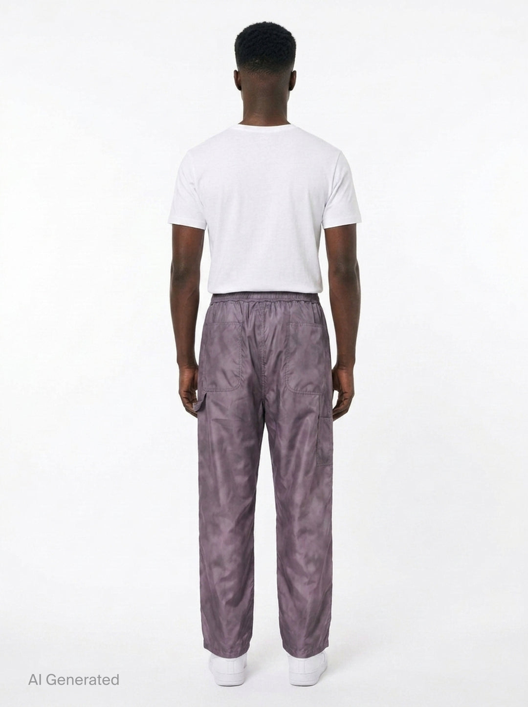 Sky Dye Nylon Pants | MM6 | Club21 - back