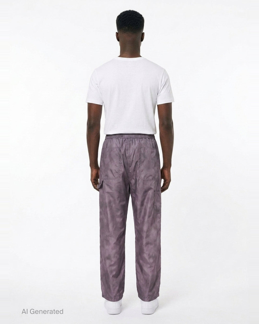 Sky Dye Nylon Pants | MM6 | Club21 - back