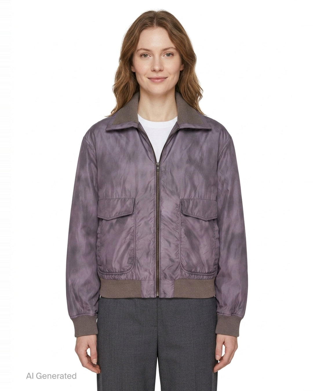 Sky Dye Nylon Sports Jacket | MM6 Maison Margiela | Club21 - front