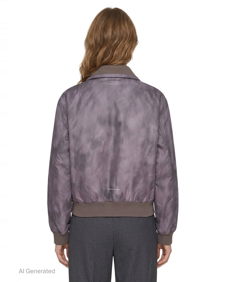 Sky Dye Nylon Sports Jacket | MM6 Maison Margiela | Club21 - back