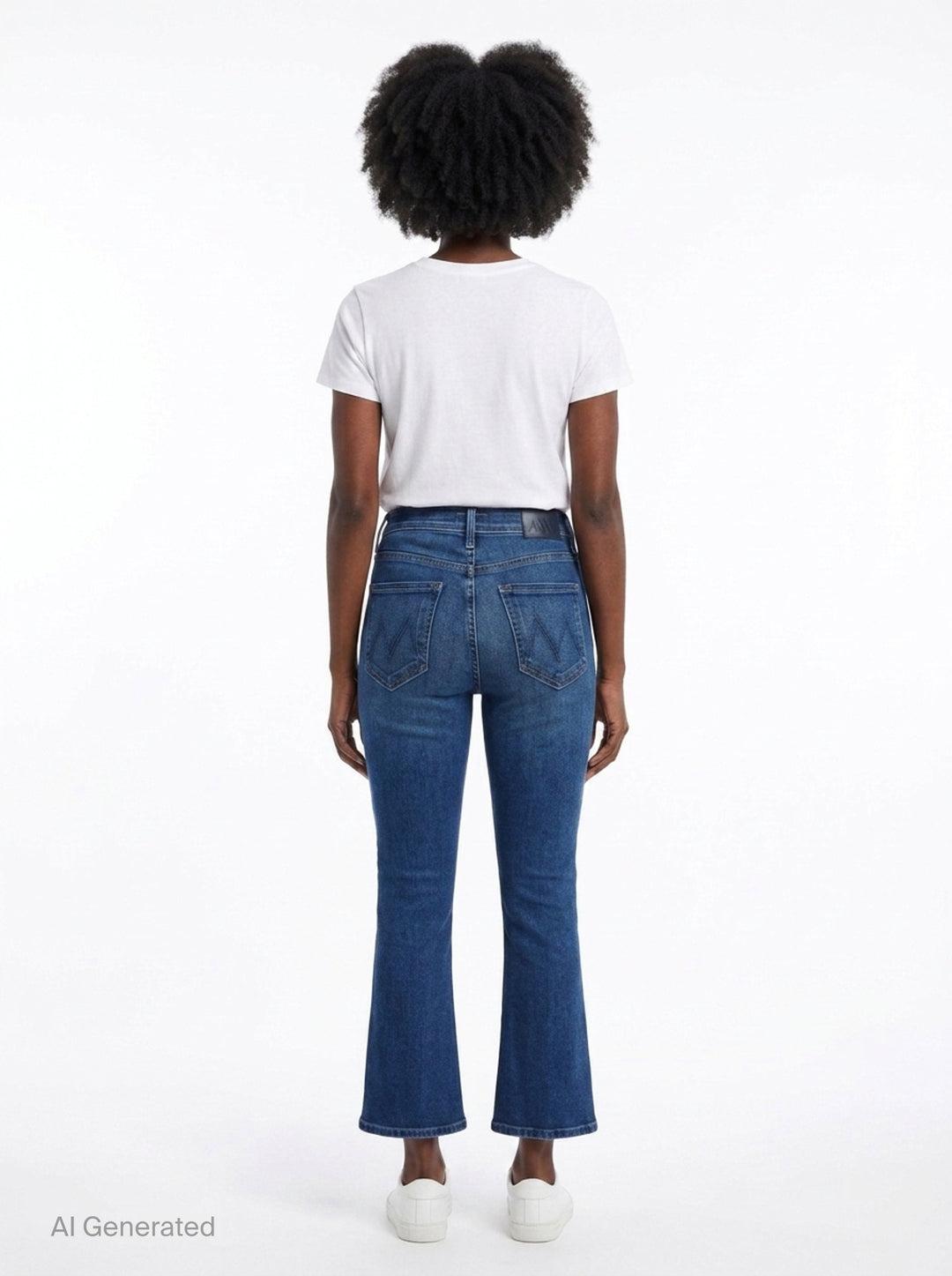Lil Hustler Ankle Jeans | Mother | Club21 - back