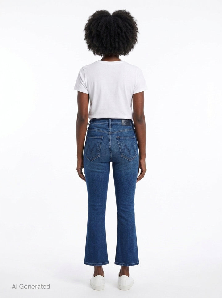 Lil Hustler Ankle Jeans | Mother | Club21 - back