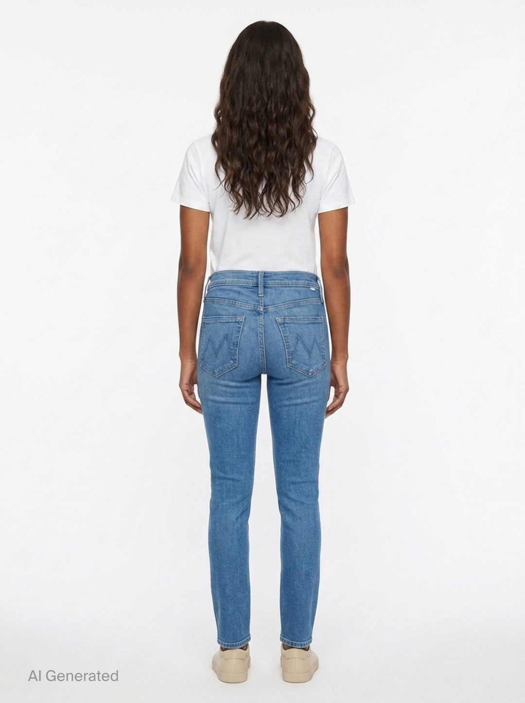 Mid Rise Dazzler Jeans | Mother | Club21 - back
