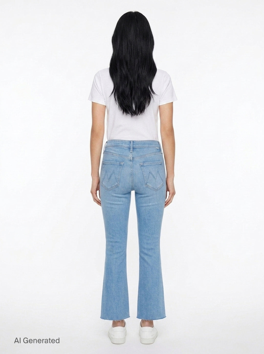 Outsider Flood Fray Jeans | Mother | Club21 - back