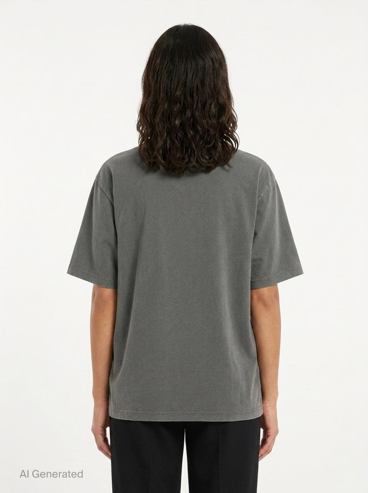 Bathrobe Cat Graphic Tee | MSGM | Club21 - back