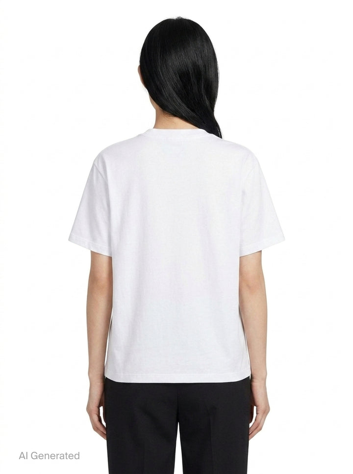 Embellished M T-Shirt | MSGM | Club21 - back