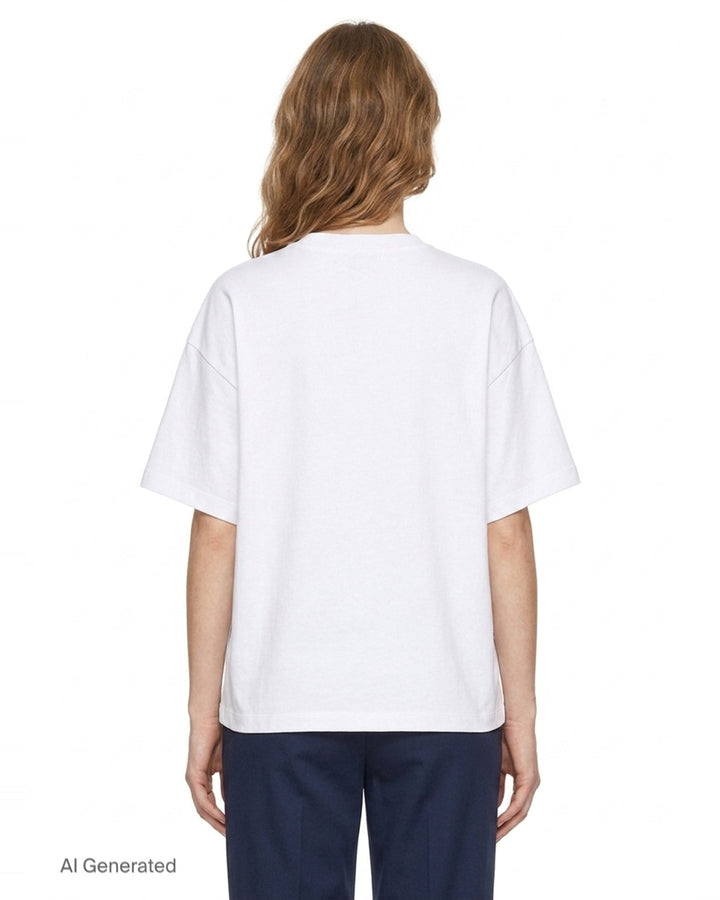 Insignia Print T-Shirt | MSGM | Club21 - back