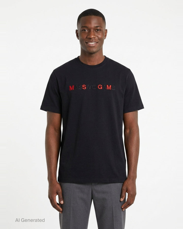 Massive Game Embroidery Tee | MSGM | Club21 - front