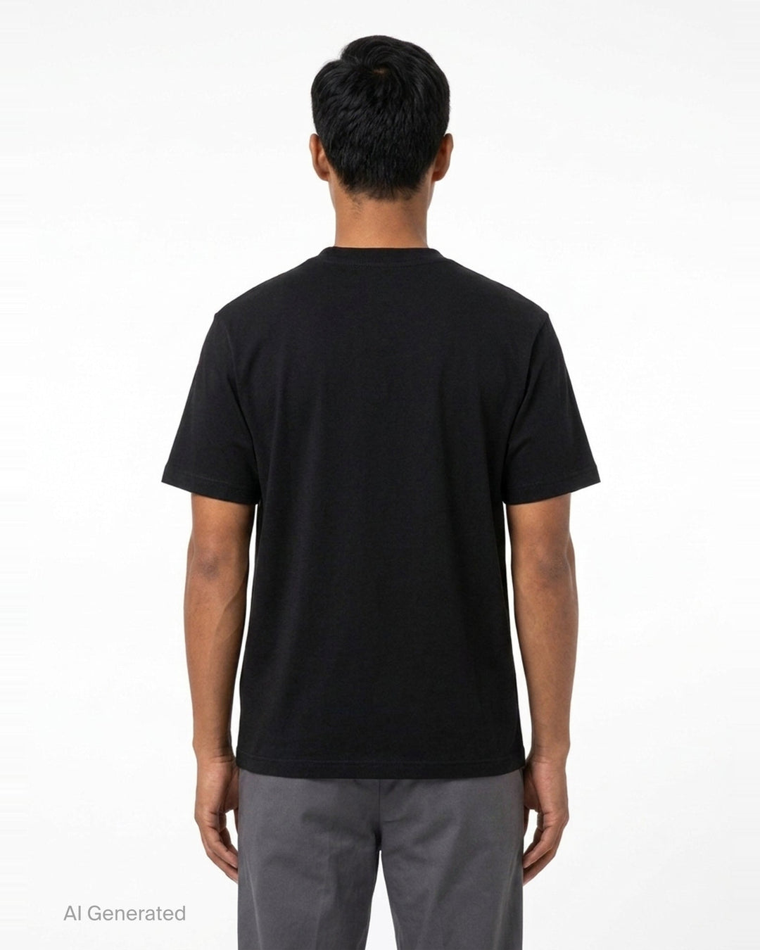 Micro Logo Short Sleeve Tee | MSGM | Club21 - back