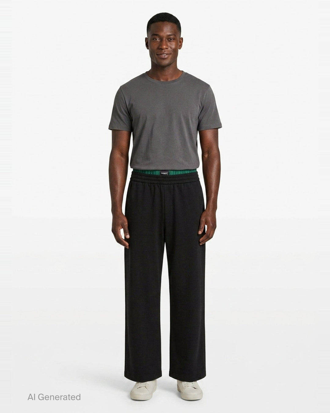 Two Layer Waistband Pants | MSGM | Club21 - front