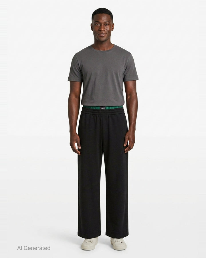 Two Layer Waistband Pants | MSGM | Club21 - front