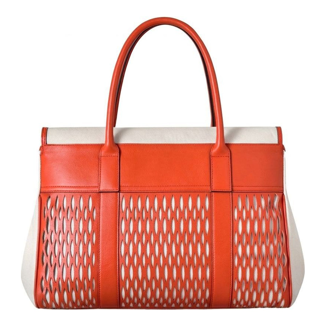 Bayswater Leather Canvas Cut-Out | Mulberry | Club21 - packshot