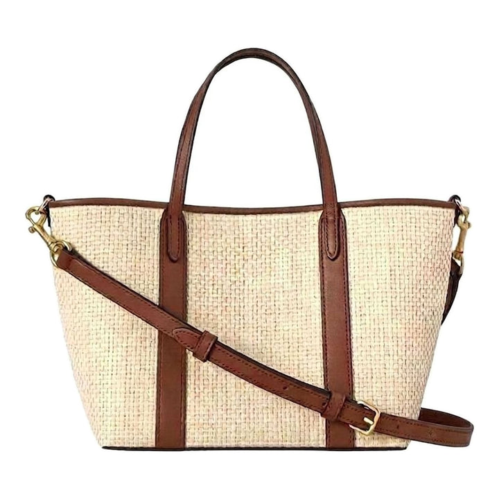 Mini Bayswater Raffia Tote | Mulberry | Club21 - packshot