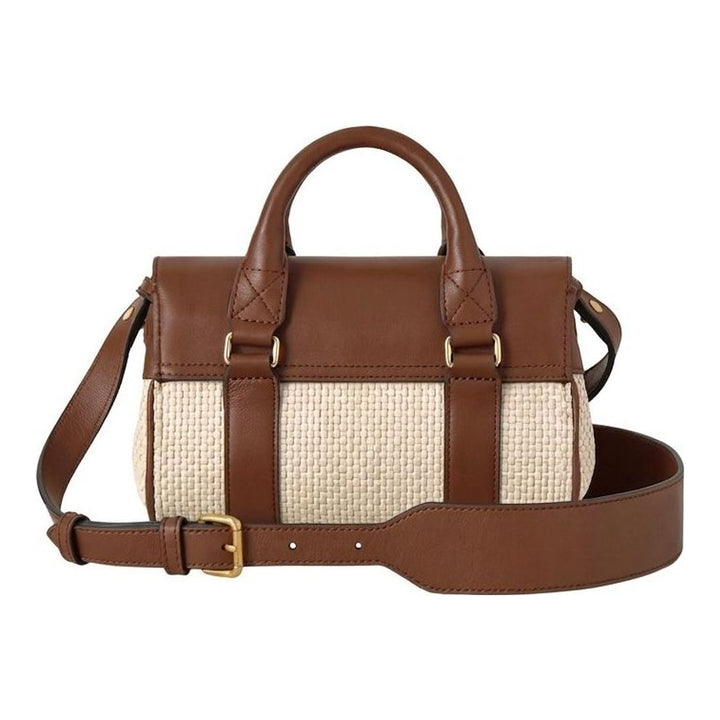Mini Heritage Bayswater Raffia | Mulberry | Club21 - packshot