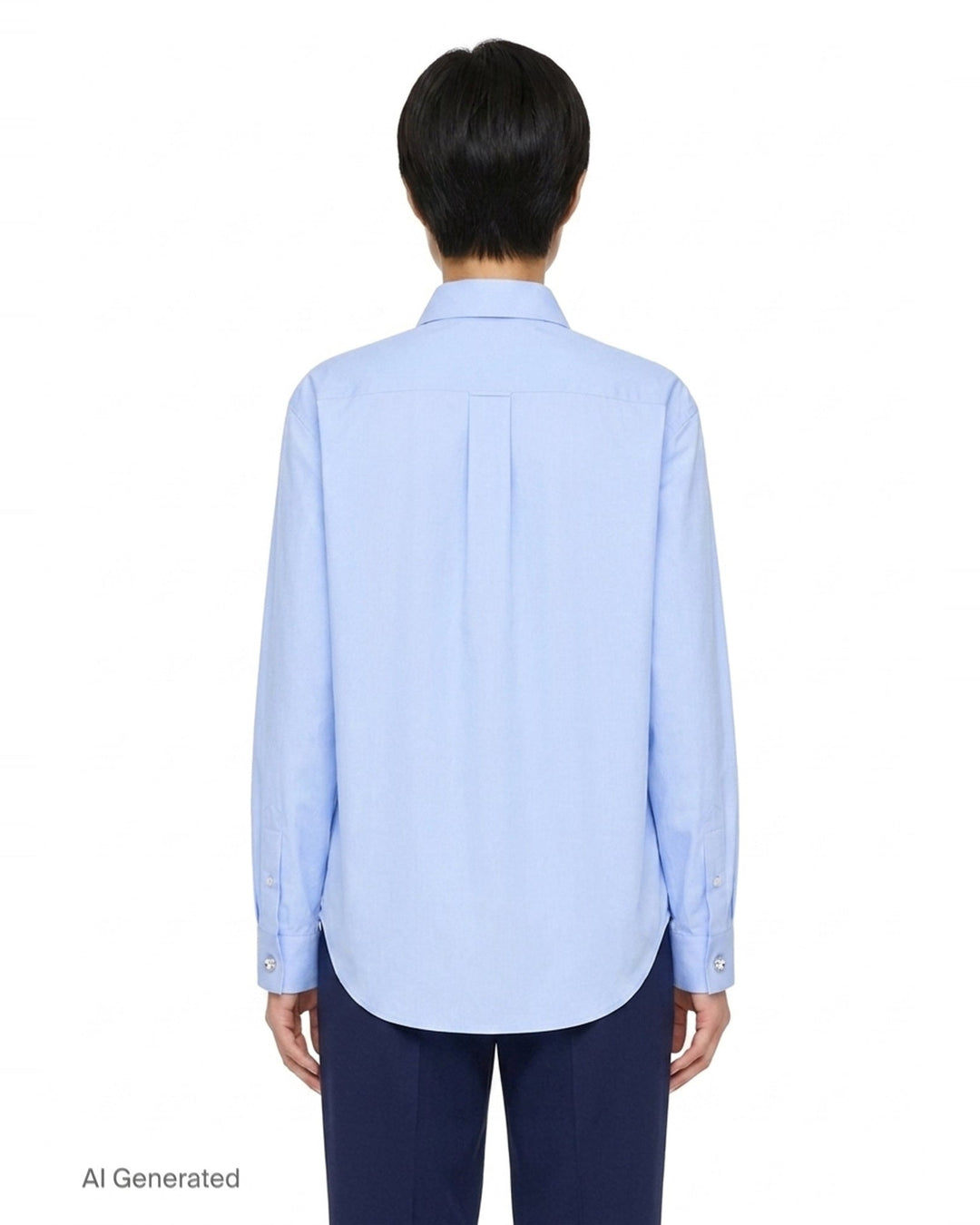 Crystal Button Poplin Shirt | N°21 | Club21 - back
