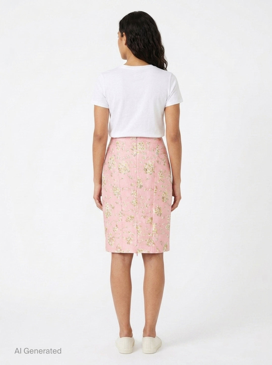 Floral Brocade Pencil Skirt | N°21 | Club21 - back