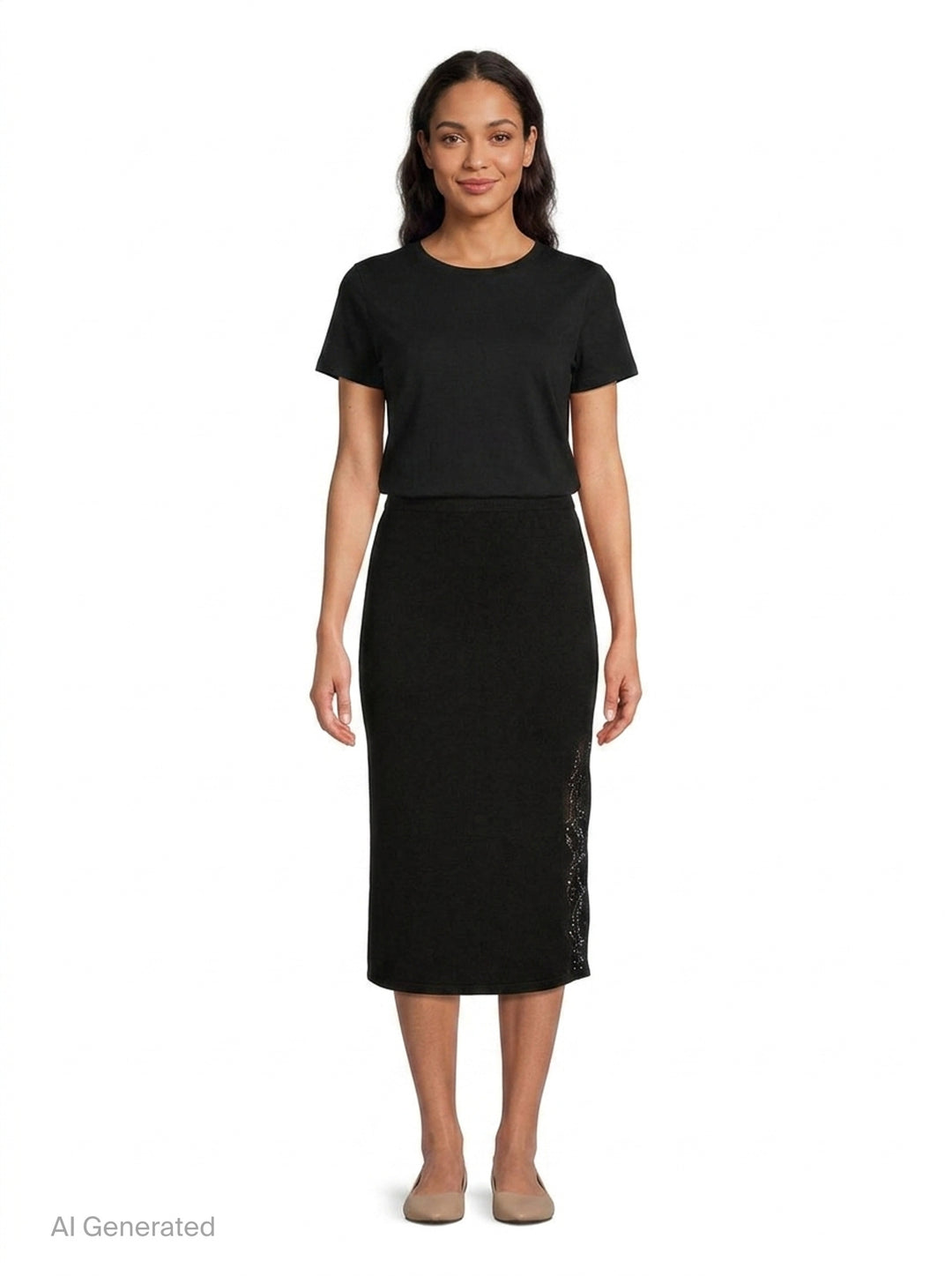 Knit Midi Skirt | N°21 | Club21 - front