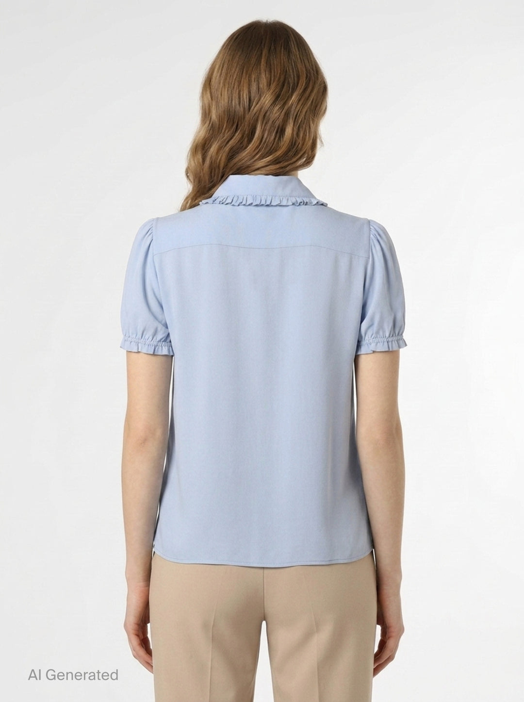 Ruffle Collar Detail Blouse | N°21 | Club21 - back