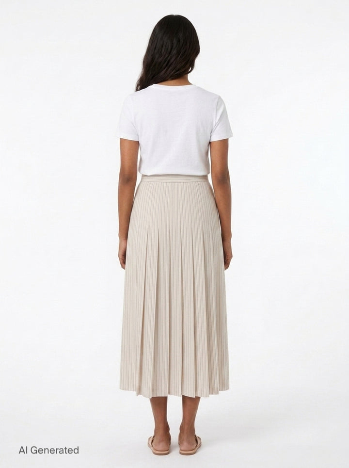 Striped Midi Skirt | N°21 | Club21 - back