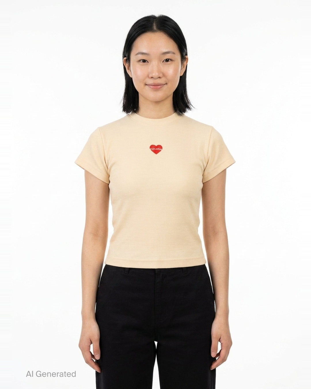Holly Heart Logo Tee | Nineties | Club21 - front