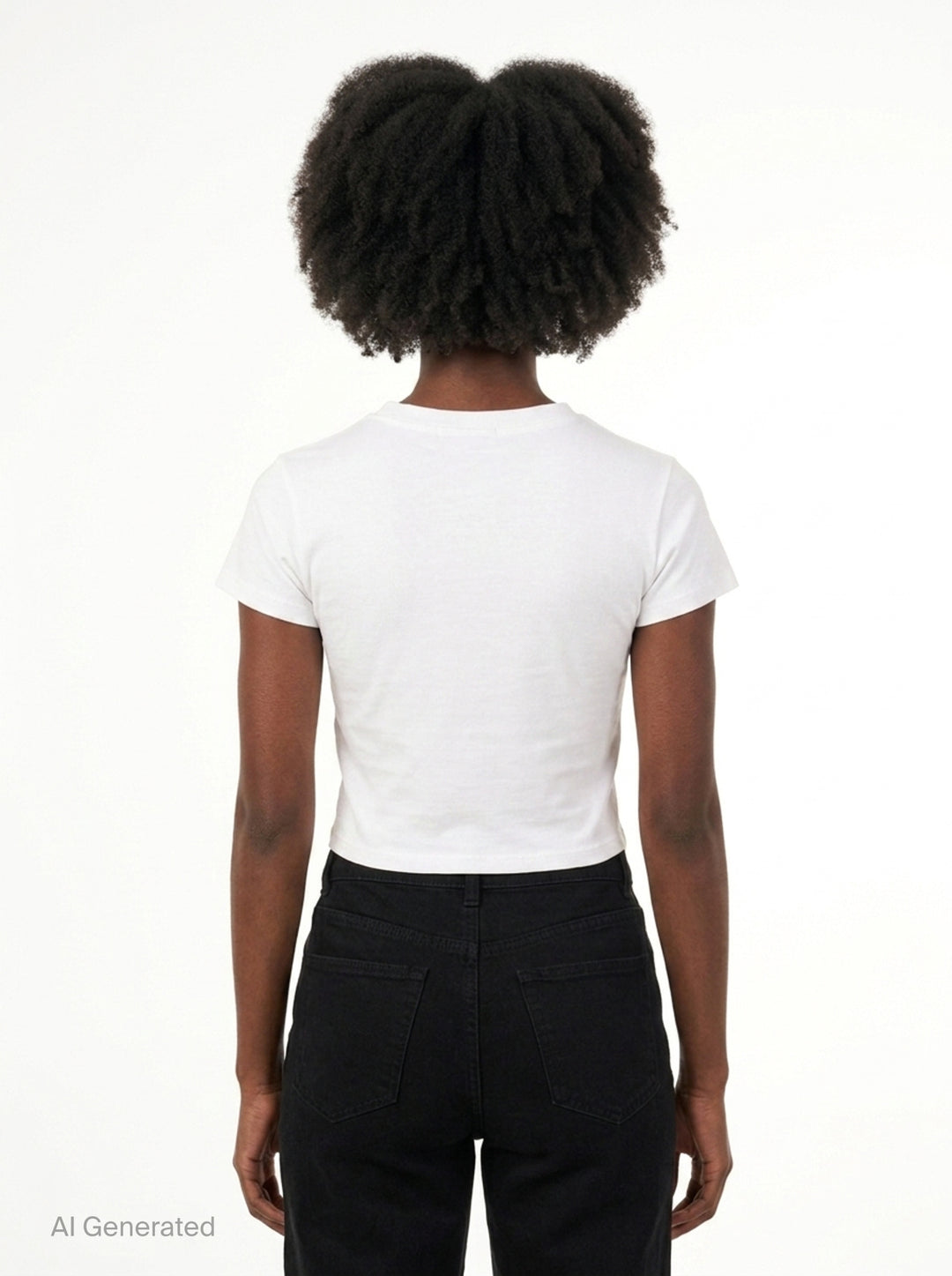 Pavé Baby Tee | Nineties | Club21 - back