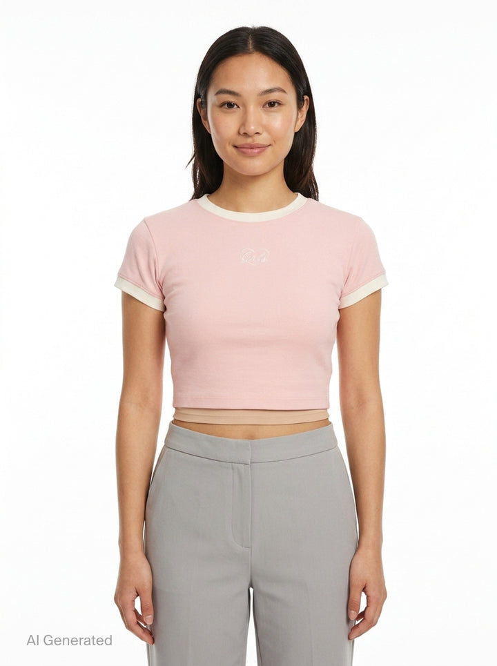 Pick Me Girls Crop Tee | Nineties | Club21 - front