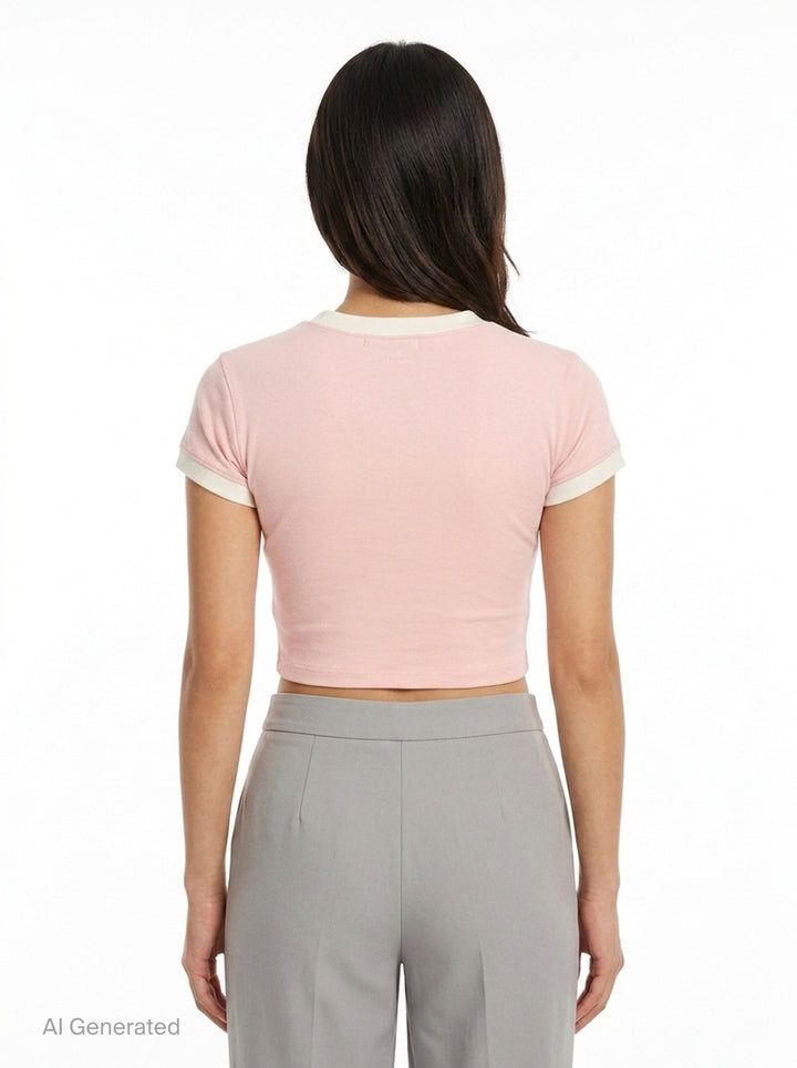 Pick Me Girls Crop Tee | Nineties | Club21 - back