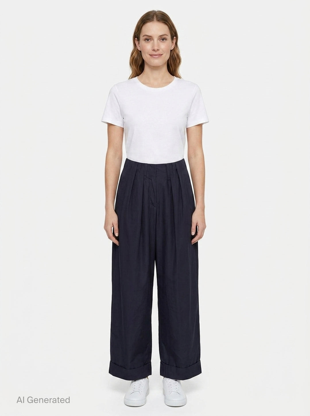 Fluid Full Gather Pants | Open YY | Club21 - front