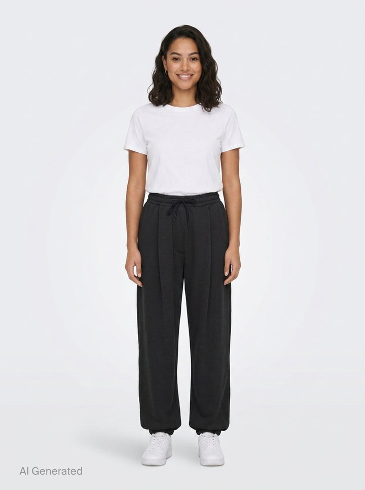 Tucked Jogger Pants | Open YY | Club21 - front