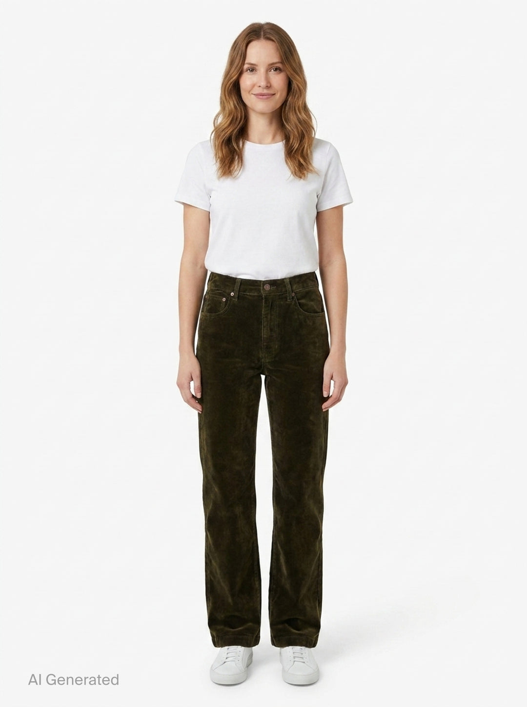Velvet Curved Jeans | Open YY | Club21 - front