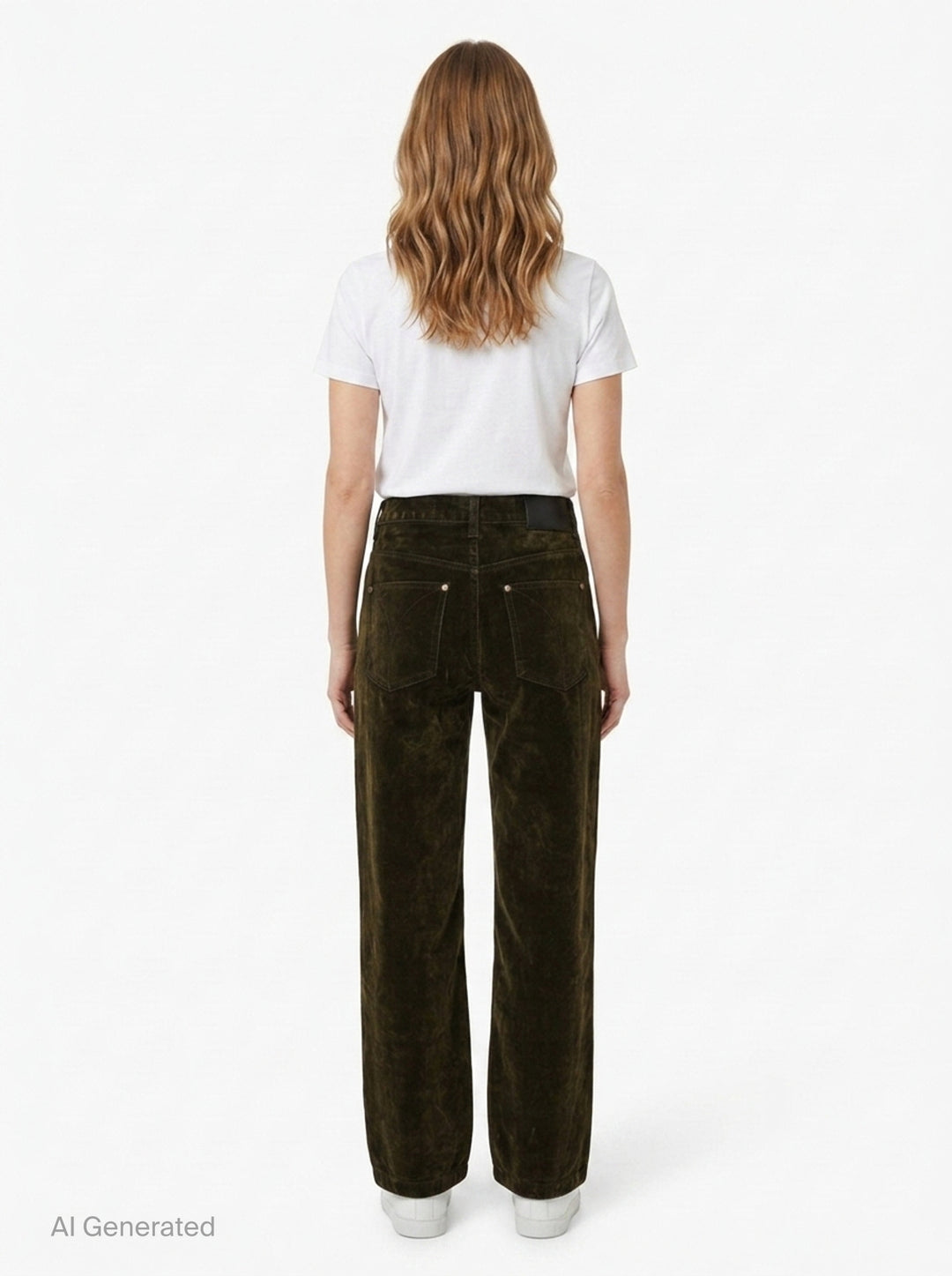Velvet Curved Jeans | Open YY | Club21 - back