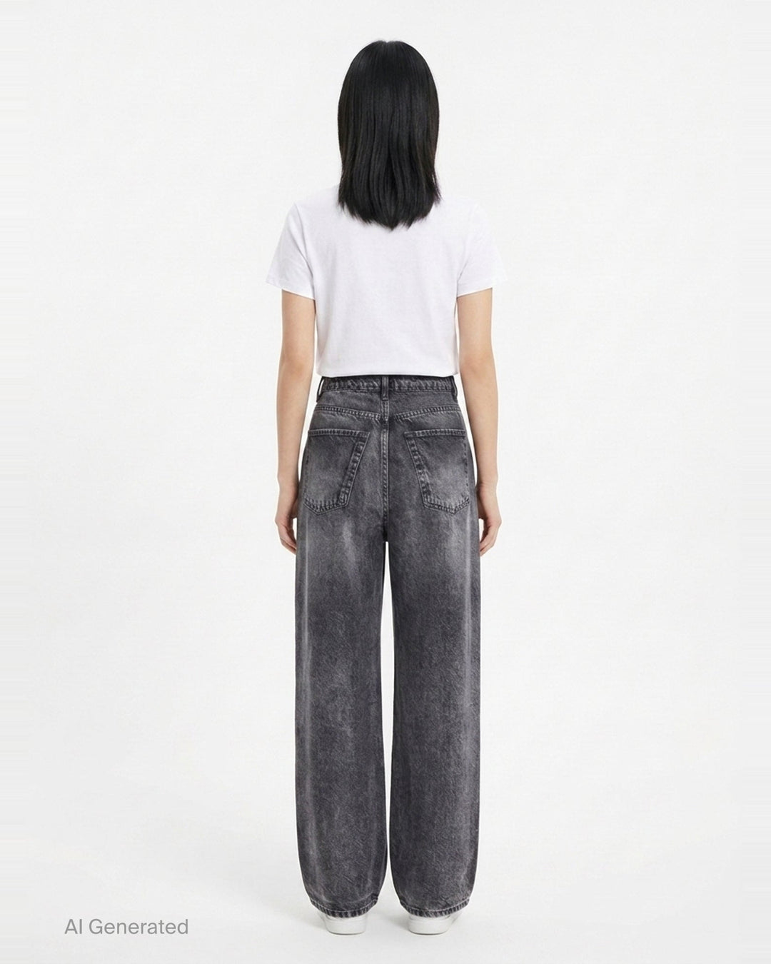 Pierre-Louis Mascia Aloe printed trousers with an artistic East Asian-inspired landscape print featuring birds, florals, and botanical motifs on warm sand and terracotta tones, with a teal elasticated drawstring waistband - back