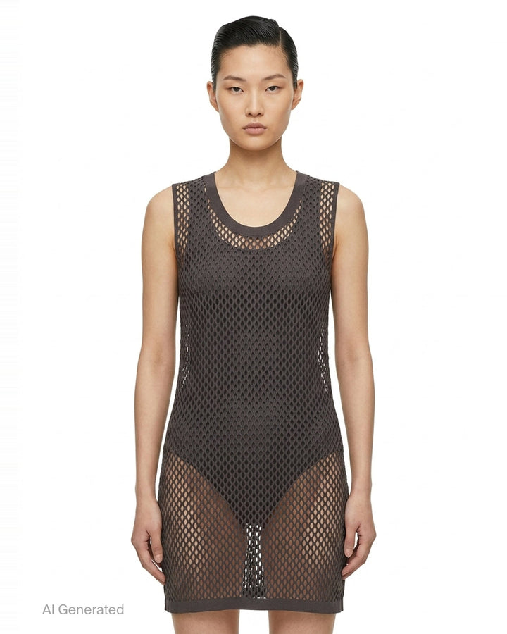 A-POC Basket Tunic | Pleats Please Issey Miyake | Club21 - front