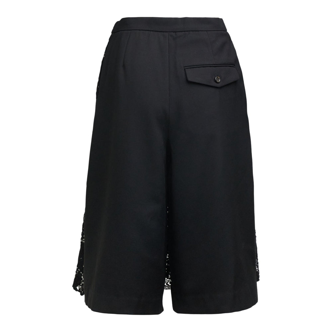 Club21 - pushBUTTON - Black Front Pleated Skort - SHORTS - Black
