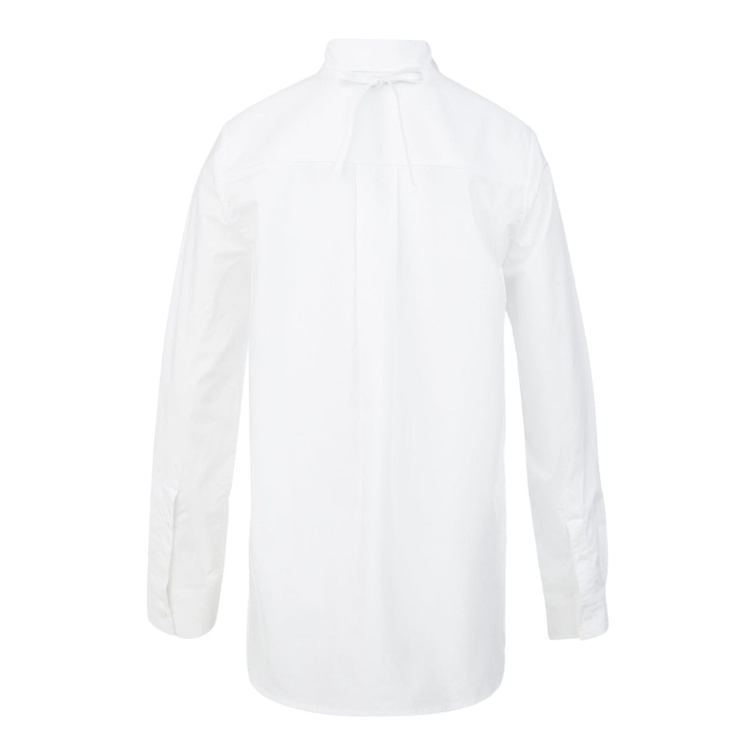 Club21 - pushBUTTON - White Front Cut Out Shirt - SHIRTS - White