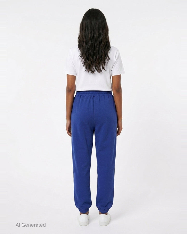 Blue Logo Jogger Pants | pushBUTTON | Club21 - back