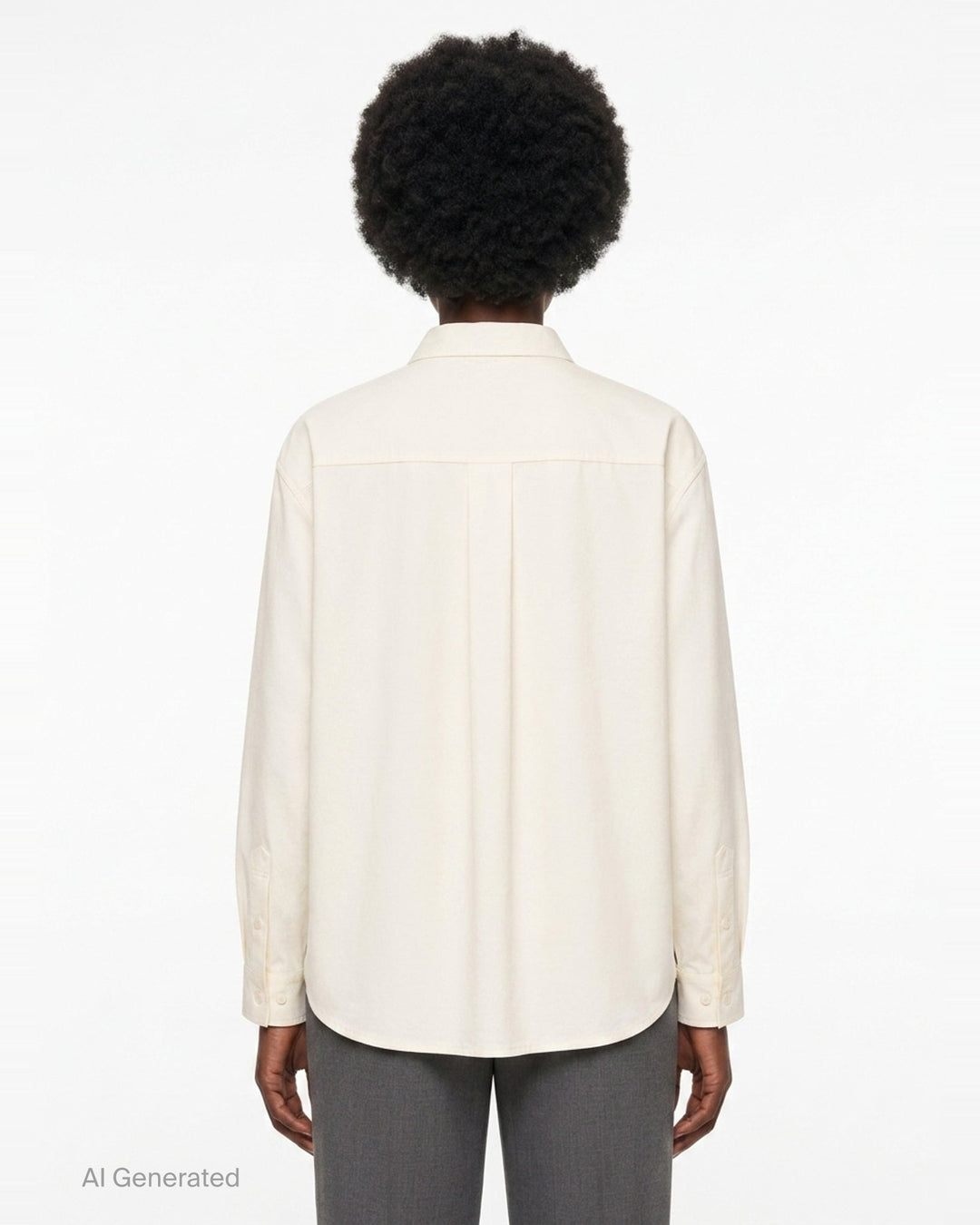 Ivory Bow Tie Shirt | pushBUTTON | Club21 - back