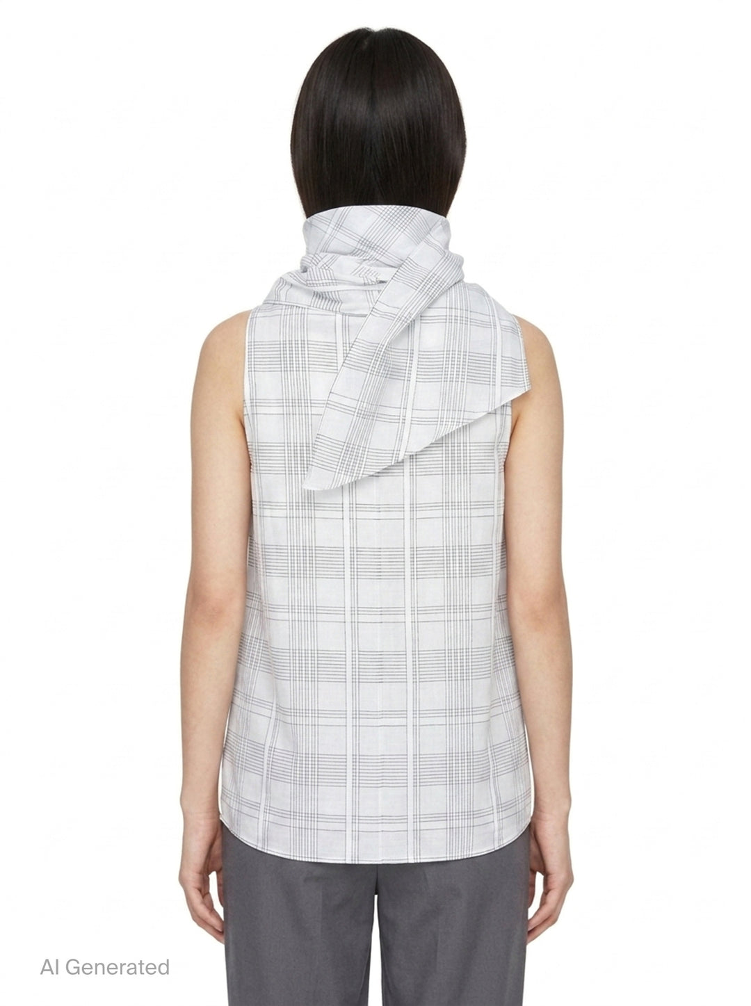 Adela Plaid Top | rag & bone | Club21 - back