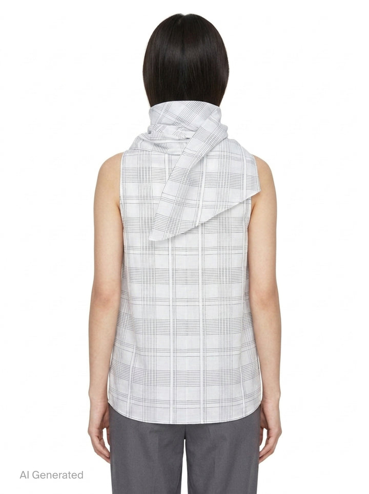 Adela Plaid Top | rag & bone | Club21 - back